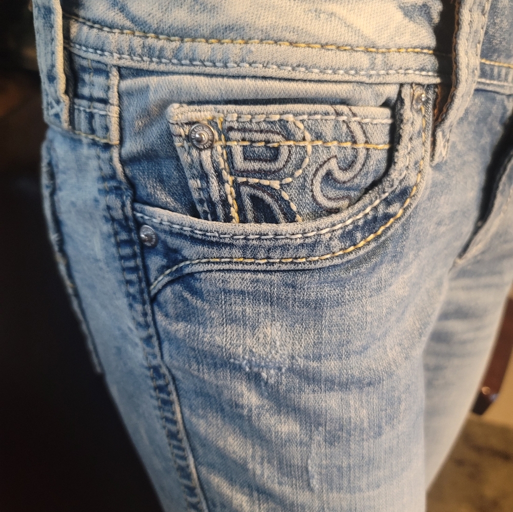 Rock revival Braylee size 28x29 skinny jeans